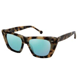 COLORS IN OPTICS Magnifique Cat eye Sunglasses Mirror lenses